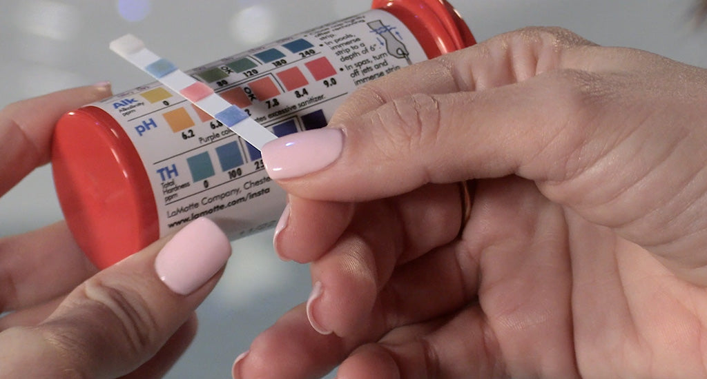 Why is the pH level higher in my spa than in my pool, or when I test it from source water?