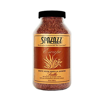 SpaZazz Crystals White Musk Jasmine - 22oz